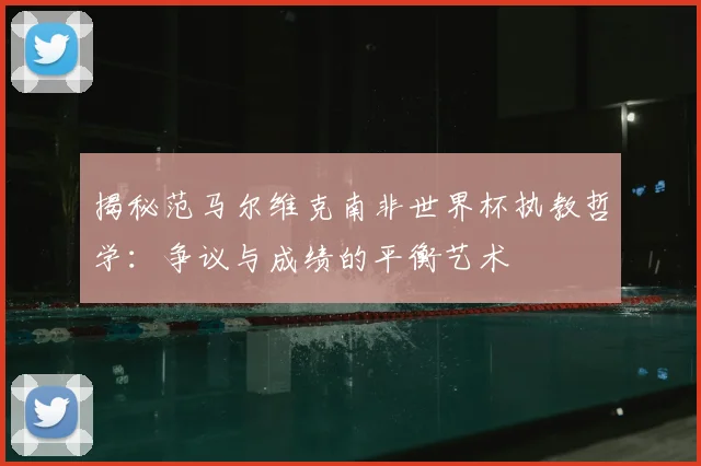揭秘范马尔维克南非世界杯执教哲学：争议与成绩的平衡艺术